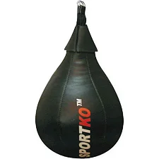 Боксерська груша краплеподібна Sportko ГК3 (шкіра, 12кг)