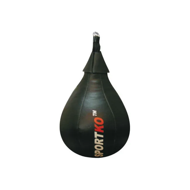 Боксерська груша краплеподібна Sportko ГК3 (шкіра, 12кг)