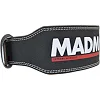 Пояс для становой тяги MADMAX MFB-245 Full leather кожаный Black