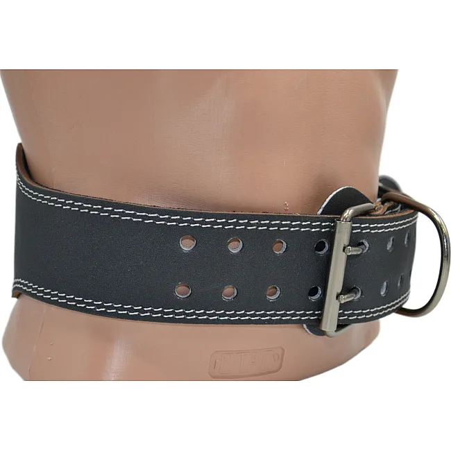 Пояс для становой тяги MADMAX MFB-245 Full leather кожаный Black