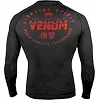 Рашгард с длинным рукавом VENUM Signature Black Red
