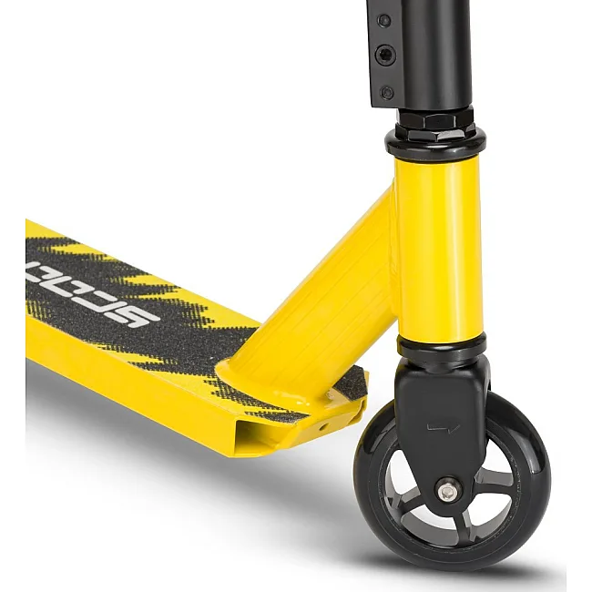 Самокат для трюков RAZZO GO CITY 100 мм. алюминиевый HST1-100 Yellow