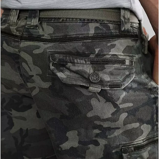 Шорти AFFLICTION Strike Cargo Short Hunter Green