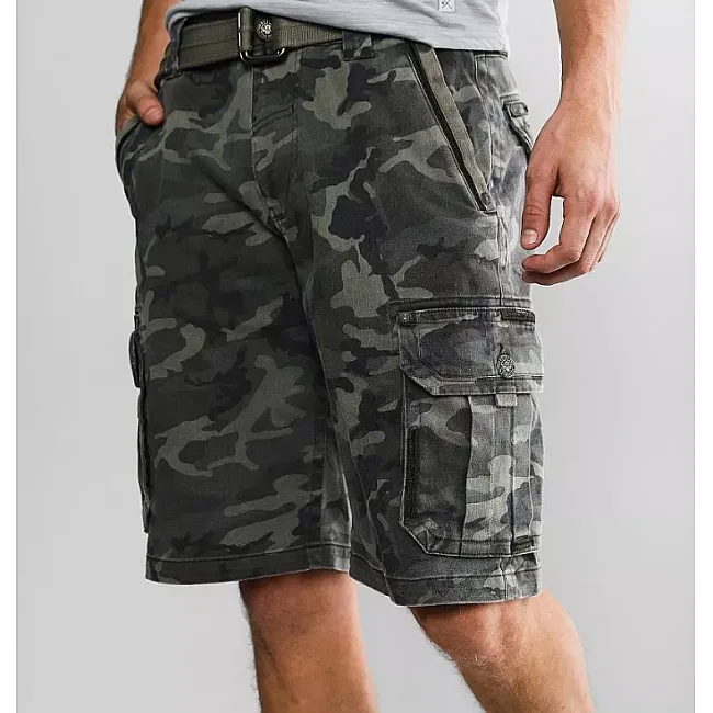 Шорти AFFLICTION Strike Cargo Short Hunter Green