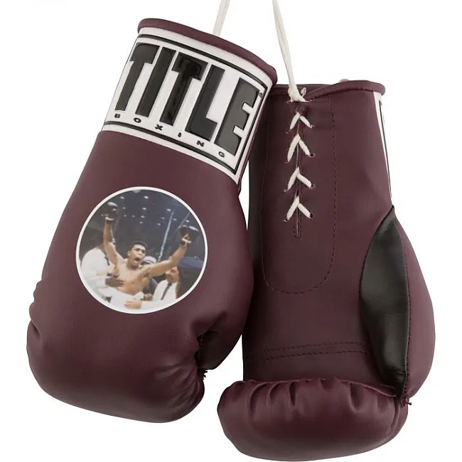 Сувенирные боксерские перчатки TITLE Ali 7 Replica