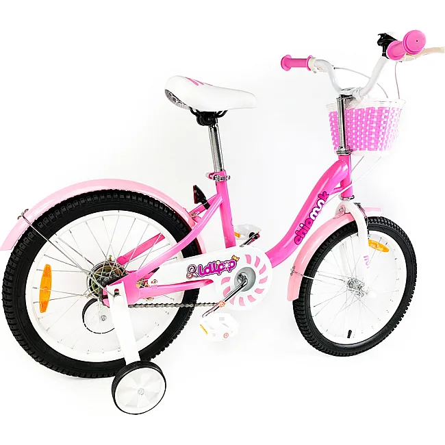 Велосипед для девочки ROYALBABY Chipmunk MM Girls 18", OFFICIAL UA, розовый