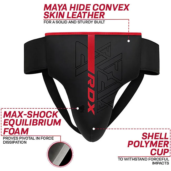 Защита паха RDX F6 Kara Red