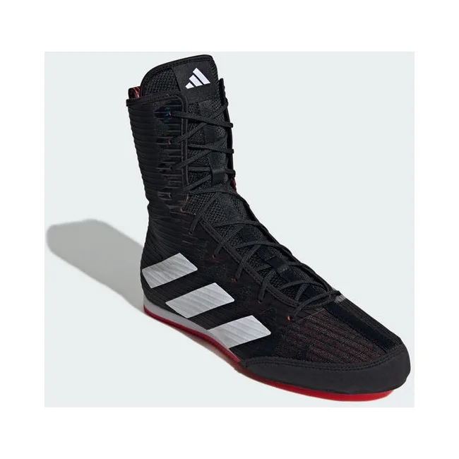 Боксери Adidas Box Hog 4 | чорний/біло/червоний | IH2730