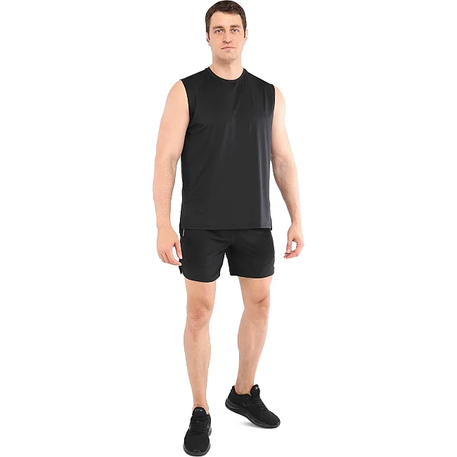 Спортивні шорти короткі чоловічі JOMA INDOOR 104499-100 (Чорний)