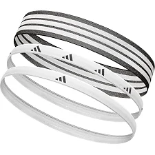 Пов'язки на голову ADIDAS Hairbands Monochrome 3pk чорний, білий One Size