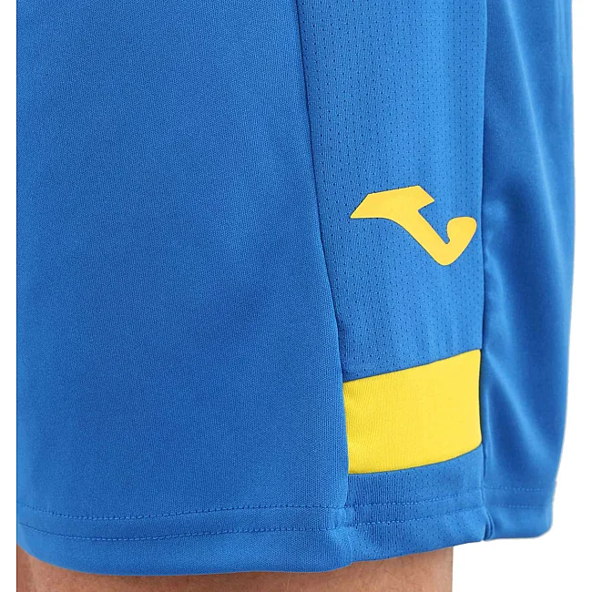 Футбольна форма комплект футболка та шорти JOMA LIDER 104285-907 4 (Жовтий-синій)