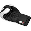 Боксерські рукавиці RDX BOXING GLOVES REX F4 чорний, білий
