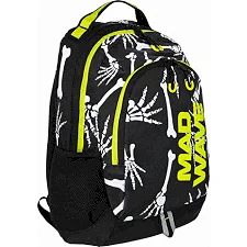Спортивный рюкзак MADWAVE CITY 22л M112903 (Черный-желтый)