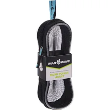 Чехол очков для плавания MADWAVE MESH POUCH M070301 (Черный-голубой)