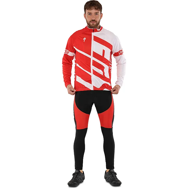 Велоформа демисезонная джерси с длинным рукавом и штаны с лямками SPOINT SPECIALIZED Y-5