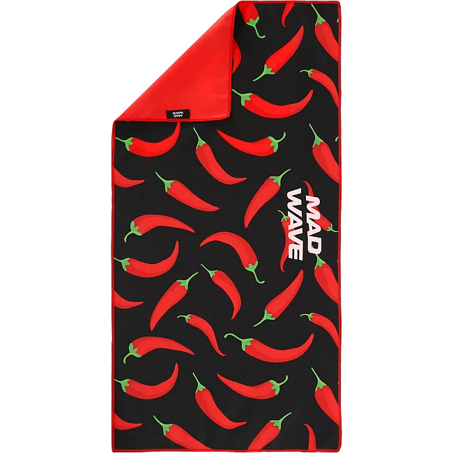 Спортивное полотенце
 из микрофибры MADWAVE
 SPICY M076304100W 80х40см (Черный)