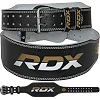 Пояс для тяжелой атлетики RDX 6 кожаный Black Gold