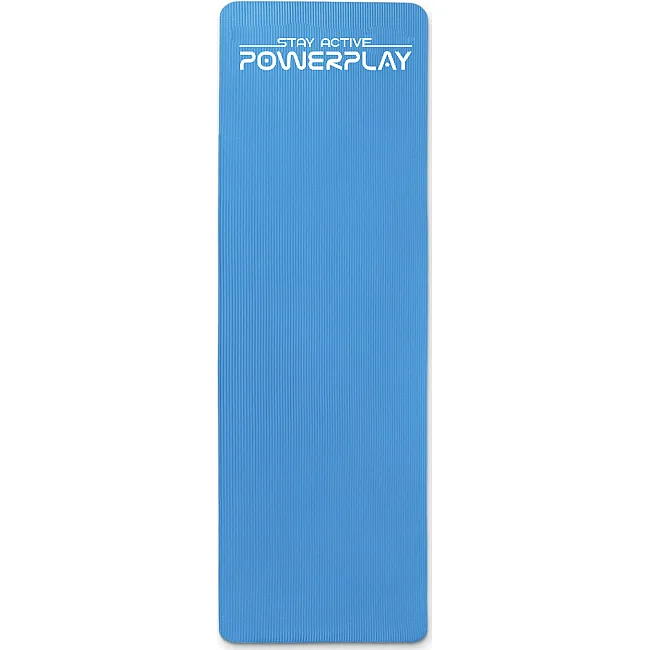 Коврик для йоги и фитнеса PowerPlay 4152 NBR Performance Mat Синий (183x61x1)