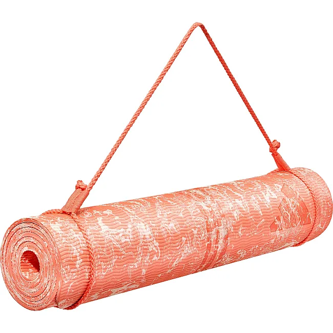 Коврик для йоги Adidas Camo Yoga Matte коралловый 176 х 61 х 0,5 см