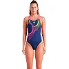 Купальник Arena RIPPLES SWIMSUIT V BACK B синий