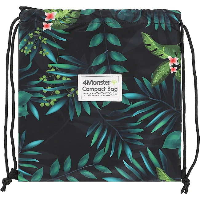 Рюкзак-мешок спортивный
 COMPACT BAG 4MONSTER
 T-SKB 37,5x44см (Бирюзовый)