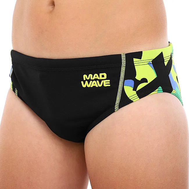 Плавки для мальчиков классические для плавания MADWAVE

 Rush N2 M142010 (Черный)