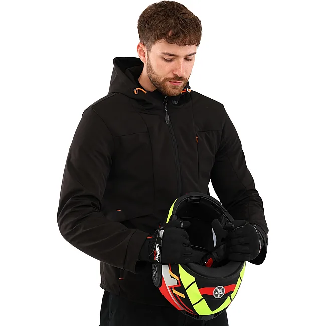 Мотоперчатки MADBIKE MAD-04-BK (Черный-белый)