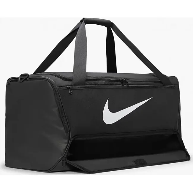 Сумка спортивная Nike NK BRSLA L DUFF-9.5 95L черный 71х36х36 см