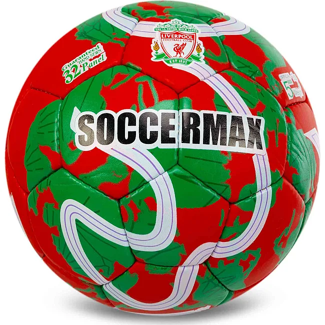 Футбольний м'яч SOCCERMAX LIVERPOOL FB-0047-815 №5 PU