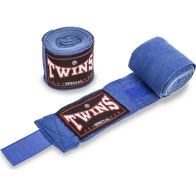 Бинты для бокса
 2штуки TWINS

 TW-2230 3м (Синий)