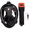 Маска полнолицевая для подводного плавания и снорклинга MADWAVE
 FULL-FACE M061907