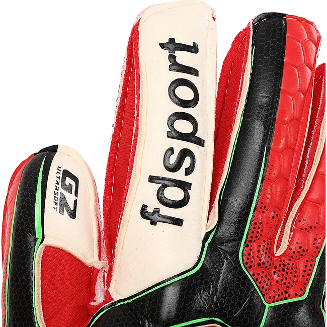 Вратарские перчатки с защитой пальцев FDSPORT FB-873 (Синий-белый)