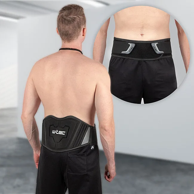 Поперечный пояс почечный W-TEC Tourbelt - черный/L