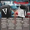 Боксерские перчатки TITLE Boxing Pro Style Leather Gloves 3.0 Black/White (бинты 4м. в комплекте)