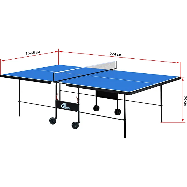 Стол для настольного тенниса GSI-SPORT
 Indoor Gk-3 MT-4691