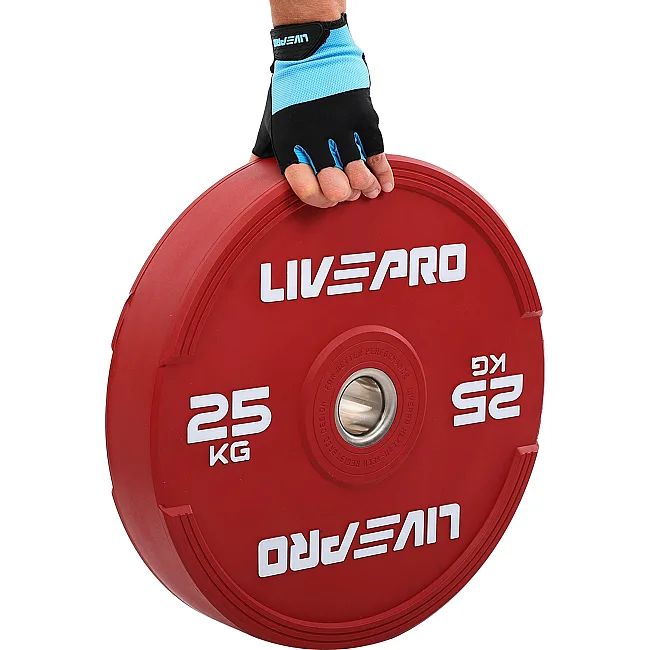 Бамперный диск резиновый

 LiveUp LP8332-25 ø50.5мм 25кг
