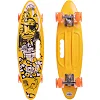 Пенни борд Penny Board круизер пластиковый со светящимися колесами и ручкой для переноски 24" SP-SPORT SK-2306-4