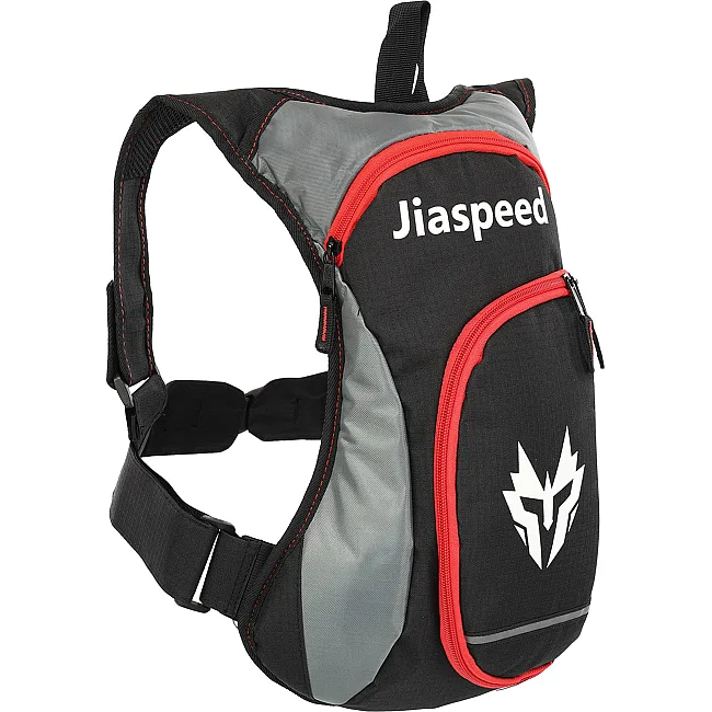 Моторюкзак с гидратором JIASPEED M-3189 5л 36x27x5см (Черный-красный)