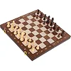 Шахматы шашки 2 в 1  набор настольных игр деревянные на магнитах ZOOCEN ZC15-2M
 39см x 39см х 2,5см