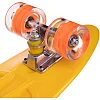 Пенні борд Penny Board круїзер пластиковий з колесами, що світяться, і ручкою для перенесення 24