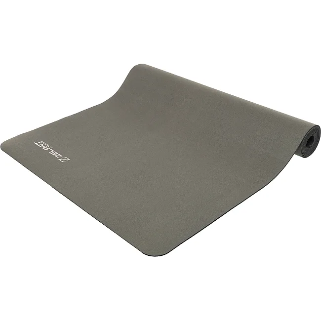 Коврик для фитнеса и спорта PU резина ZELART
 FI-4903 183x68x0,45см (Серый)