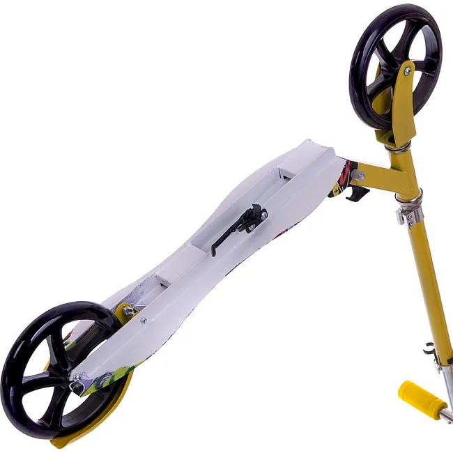 Самокат городской двухколесный складной XINZ SCOOTER 200-2P (Желтый)