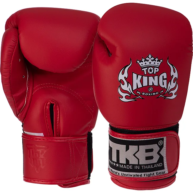 Перчатки для бокса

 детские
 кожаные TOP KING TKBGKC (Красный)