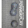 Набор для йоги POWERPLAY PP_4008 EPP Foam Roller Set роллер + 2 массажные мячи Черно-синий