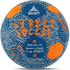 Футбольный мяч для улицы SELECT STREET SOCCER V24 STREET-BO №4,5 (Синий-оранжевый)