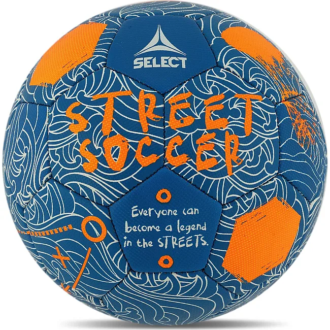 Футбольный мяч для улицы
 SELECT STREET SOCCER V24 STREET-BO №4,5 (Синий-оранжевый)