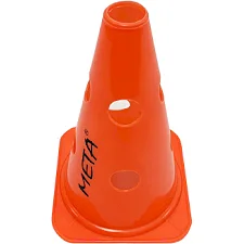 Конус для тренувань з отворами META Cone Marker with holes 2.0 помаранчевий 23 см