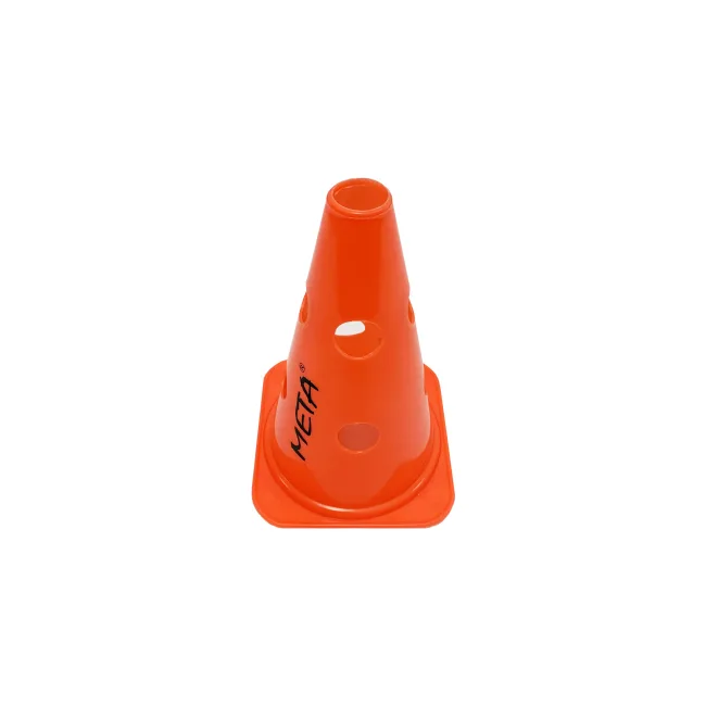Конус для тренувань з отворами META Cone Marker with holes 2.0 помаранчевий 23 см