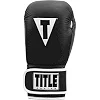 Боксерские перчатки TITLE Boxing Pro Style Leather Gloves 3.0 Black/White (бинты 4м. в комплекте)