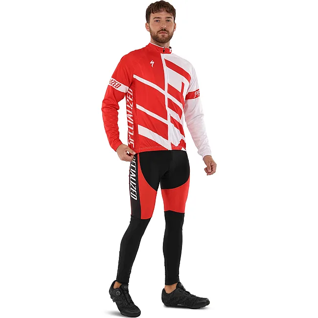 Велоформа демисезонная джерси с длинным рукавом и штаны с лямками SPOINT SPECIALIZED Y-5